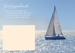 Doppelkarte - Jugendweihe