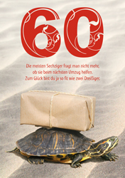 Doppelkarte - 60 | Sechziger