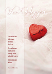 Doppelkarte - Von Herzen