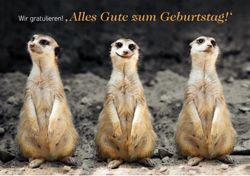 Doppelkarte - Alles Gute