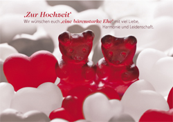 Doppelkarte - Zur Hochzeit