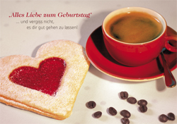 Doppelkarte - Alles Liebe