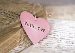 Doppelkarte - With Love