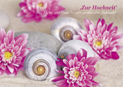 Doppelkarte - Zur Hochzeit