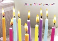Doppelkarte - Happy Birthday