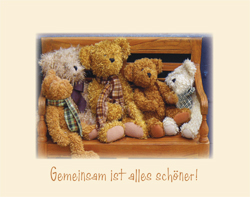 Triple Card - Teddy