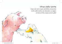 Effektkarte klein - Zum Geburtstag