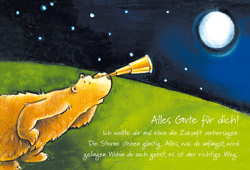 Effektkarte groß - Alles Gute für dich