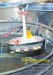 Postkarte - Zum Geburtstag
