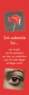 Lesezeichen - Ich wünsche dir...