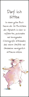 Lesezeichen - Darf ich bitten
