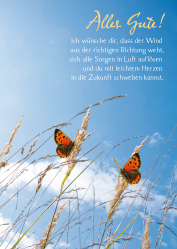 Postkarte - Alles Gute