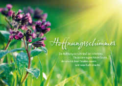 Postkarten - Hoffnungsschimmer