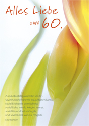 Maxi Card – 60. Geburtstag
