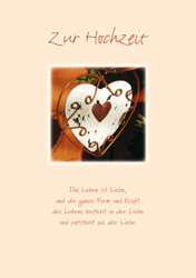 Maxi Card - Zur Hochzeit
