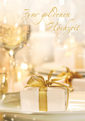 Maxi Card - zur goldenen Hochzeit