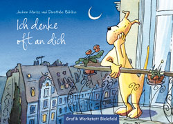 Geschenkbuch quer - Ich denke oft an dich