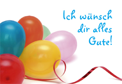Minicard - Alles Gute!