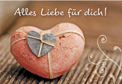 Mini Card - Alles Liebe