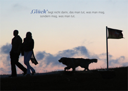Postkarte - Glück