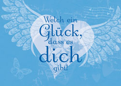 Postkarte - Glück