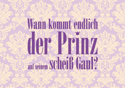 Postkarte - Prinz