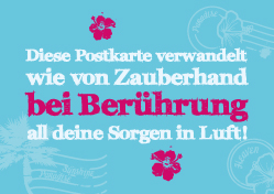 Postkarte - Zauberhand