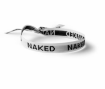 Armband - NAKED weiß