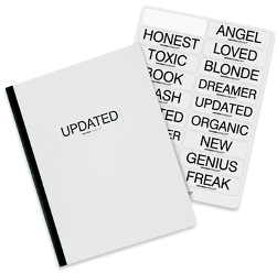 Notizbuch weiss