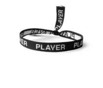 Armband - PLAYER schwarz