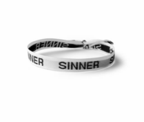 Armband - SINNER weiß