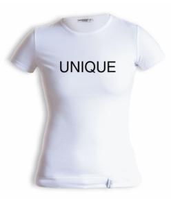 Shirt - UNIQUE weiss Gr. L